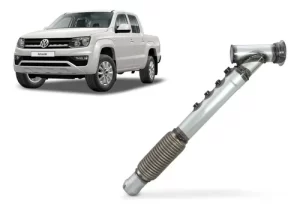 Downpipe Amarok 2.0 C/ Pente  CAT-OFF