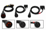 Kit Jogo de Cabos Agrícolas para Reprogramação e Diagnóstico – Ferguson / Valtra / New Holland / Case / John Deere