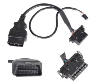 Adaptador de cabo OBD para porta de segurança Bypass, 16Pin, OBD2, apto para 2018-2020 Dodge Cummins RAM HD para Benz