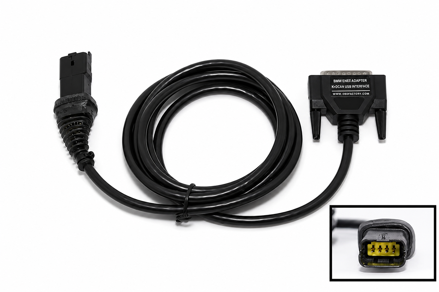 Conector DUCATI de 4 pinos M3C para ECUs Siemens/Melco Mitsubishi F32GN048