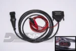 Conector de diagnóstico Dimsport DUCATI de 3 pinos para ECUs Marelli, F32GN042B
