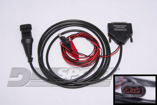 Conector de diagnóstico Dimsport DUCATI de 3 pinos para ECUs Marelli, F32GN042B